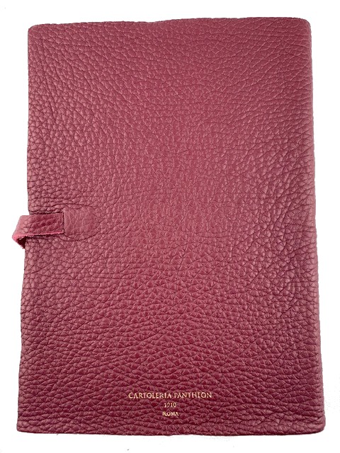 Diario in pelle LEONARDO – uomo vitruviano – chiusura con il laccio - Image 7