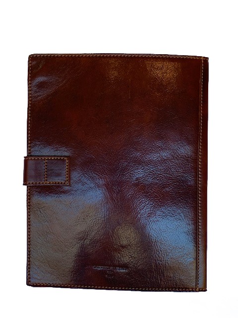 “PORTADOCUMENTI IN PELLE “-per documenti o fogli misura A4 - Image 5