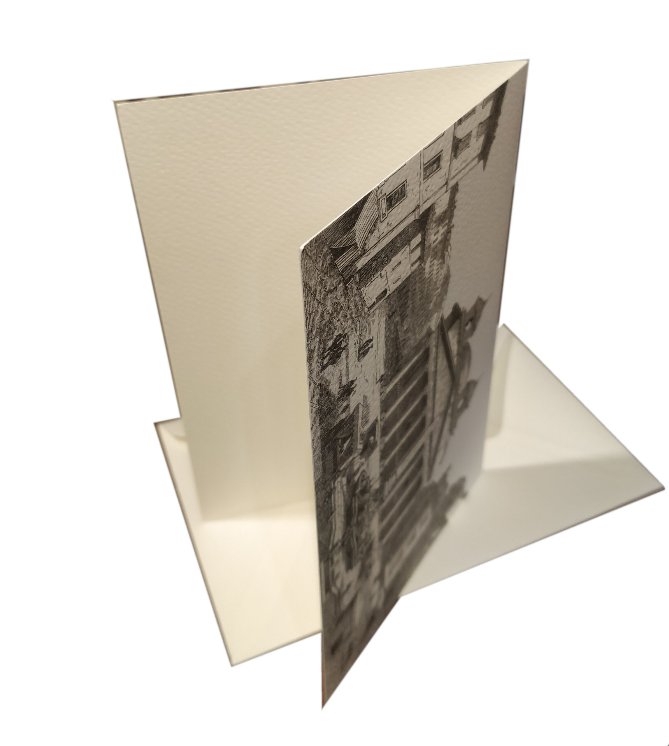 SCATOLA CONTENENTE 10 BIGLIETTI DOPPI E BUSTE CON VEDUTE DI ROMA - Image 9