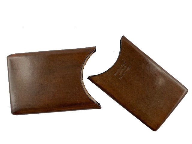 Porta carte di credito o porta biglietti da visita in pelle - immagine 4