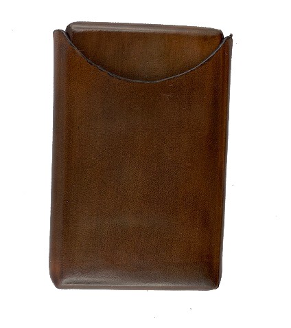 Porta carte di credito o porta biglietti da visita in pelle - immagine 5