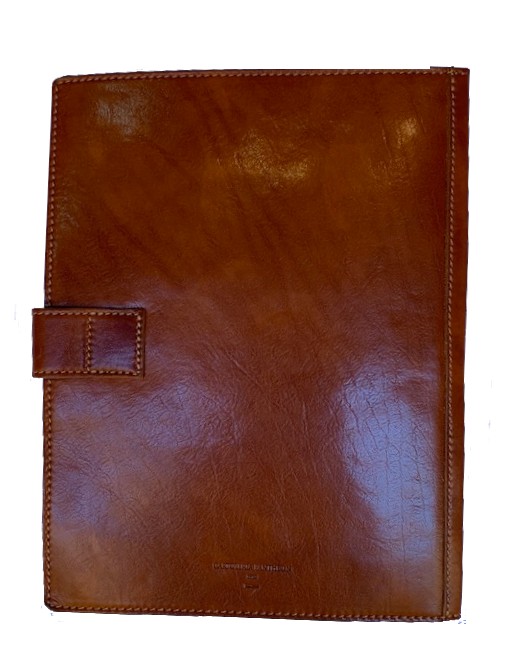 “PORTADOCUMENTI IN PELLE “-per documenti o fogli misura A4 - Image 12