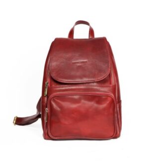 ZAINO IN PELLE “PIAZZA VENEZIA” - Misura piccola – portacomputer 10.1”