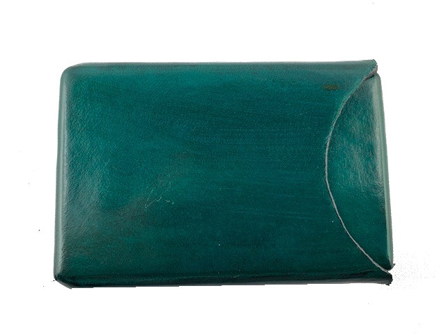 Porta carte di credito o porta biglietti da visita in pelle - immagine 11