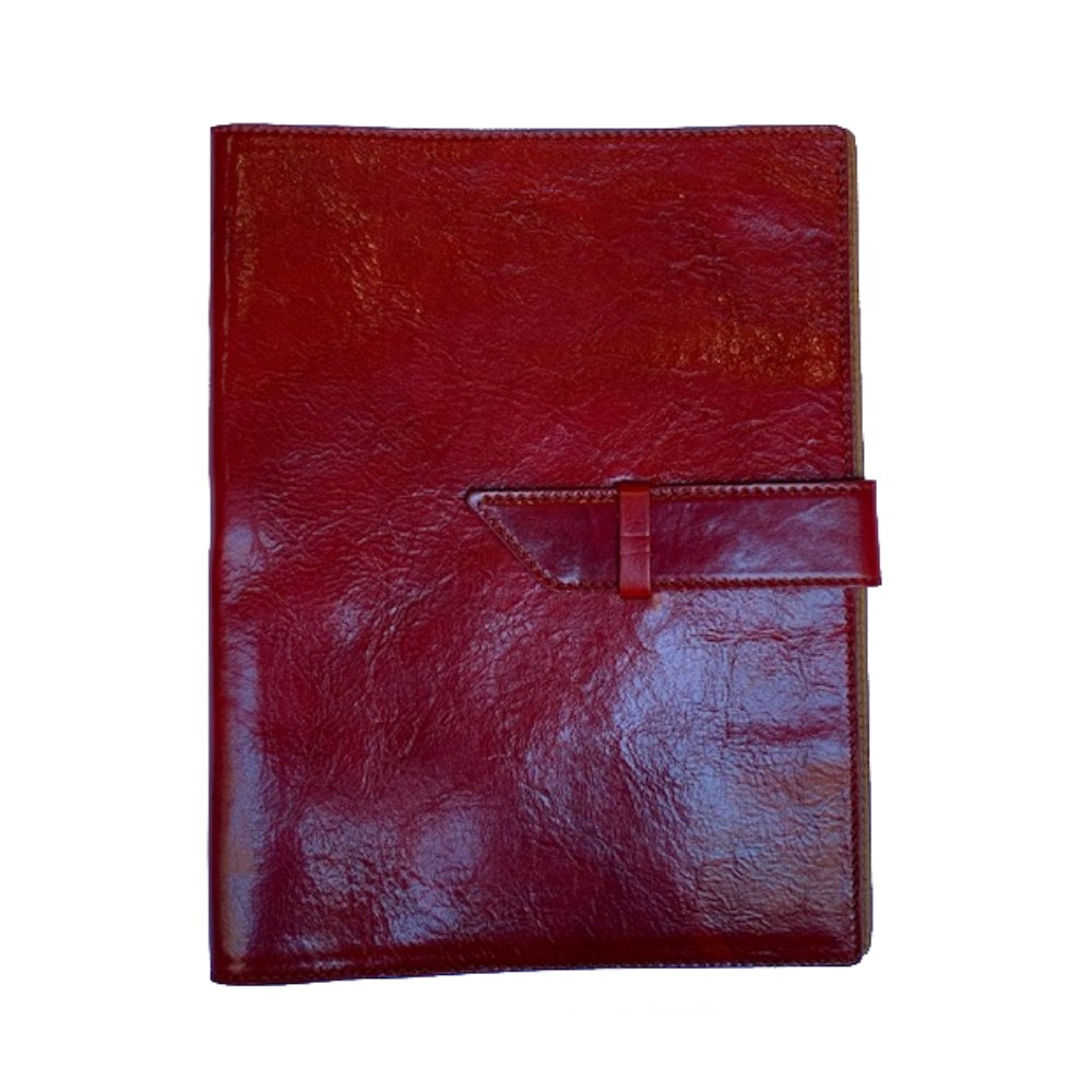 “PORTADOCUMENTI IN PELLE “-per documenti o fogli misura A4