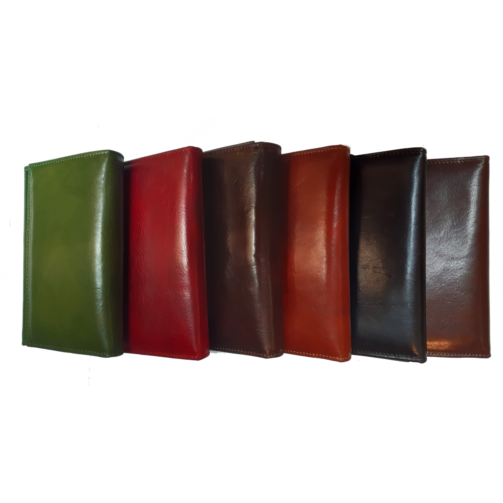 “PORTAFOGLI IN PELLE “ W - pelle di vitello – MISURA MEDIA - Image 2