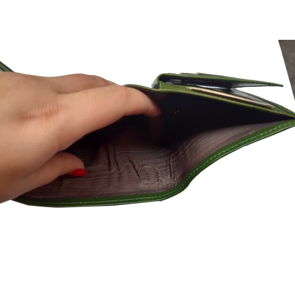 “PORTAFOGLI IN PELLE “ W - pelle di vitello – MISURA MEDIA - Image 13