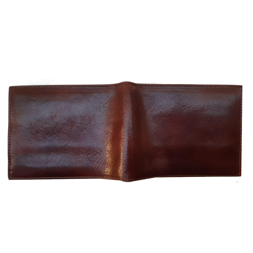 “PORTAFOGLIO IN PELLE “- pelle di vitello (Medio) - immagine 9