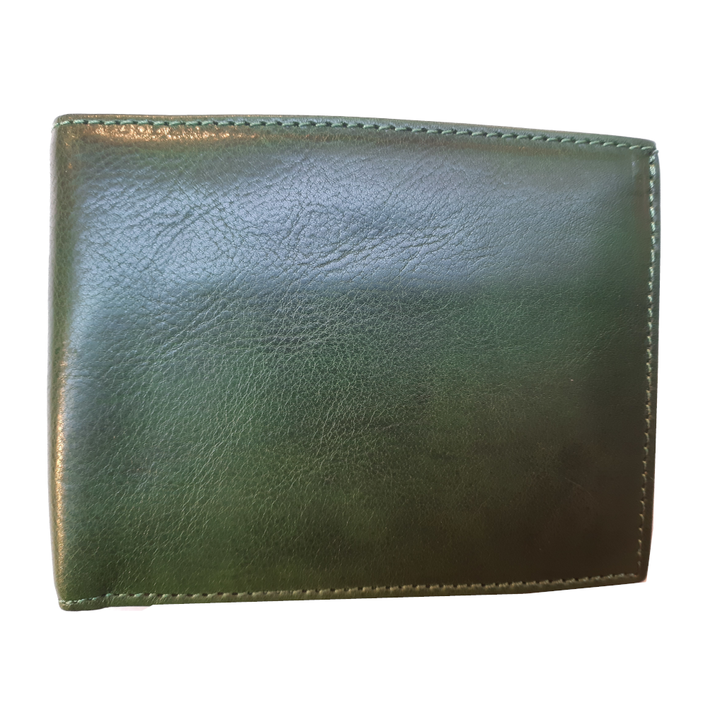 “PORTAFOGLIO IN PELLE “- pelle di vitello (Medio) - immagine 3