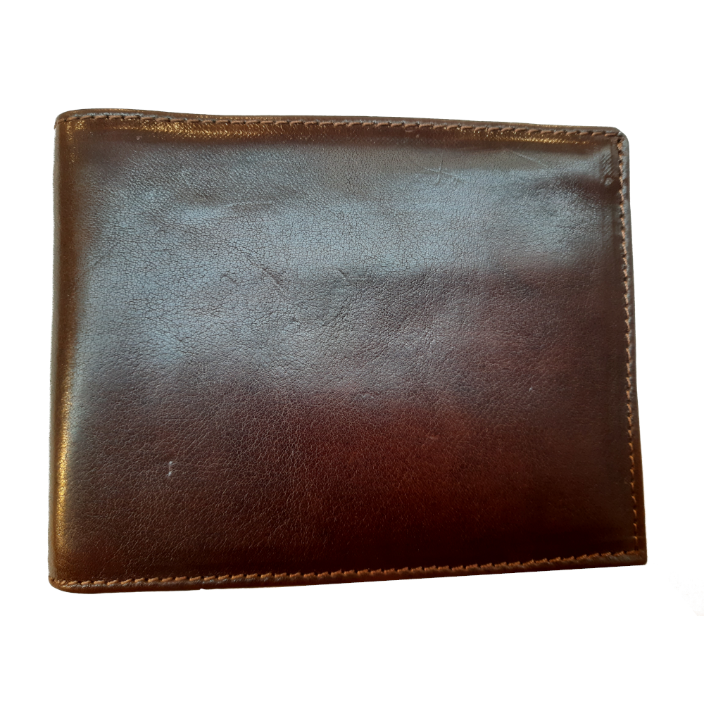 “PORTAFOGLIO IN PELLE “- pelle di vitello (Medio) - immagine 7