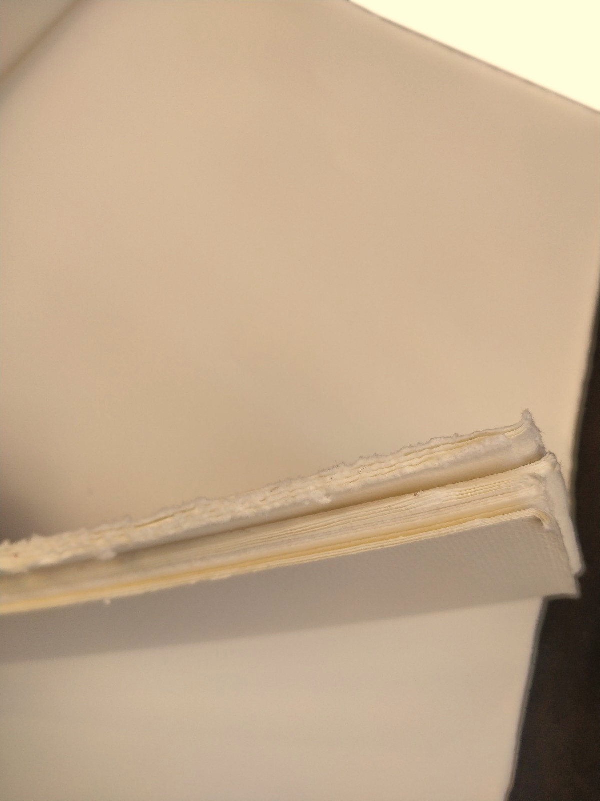 Libro firma in pelle “RUSTICO”– in Carta di Amalfi, chiusura con baltina in pelle e laccio - immagine 13