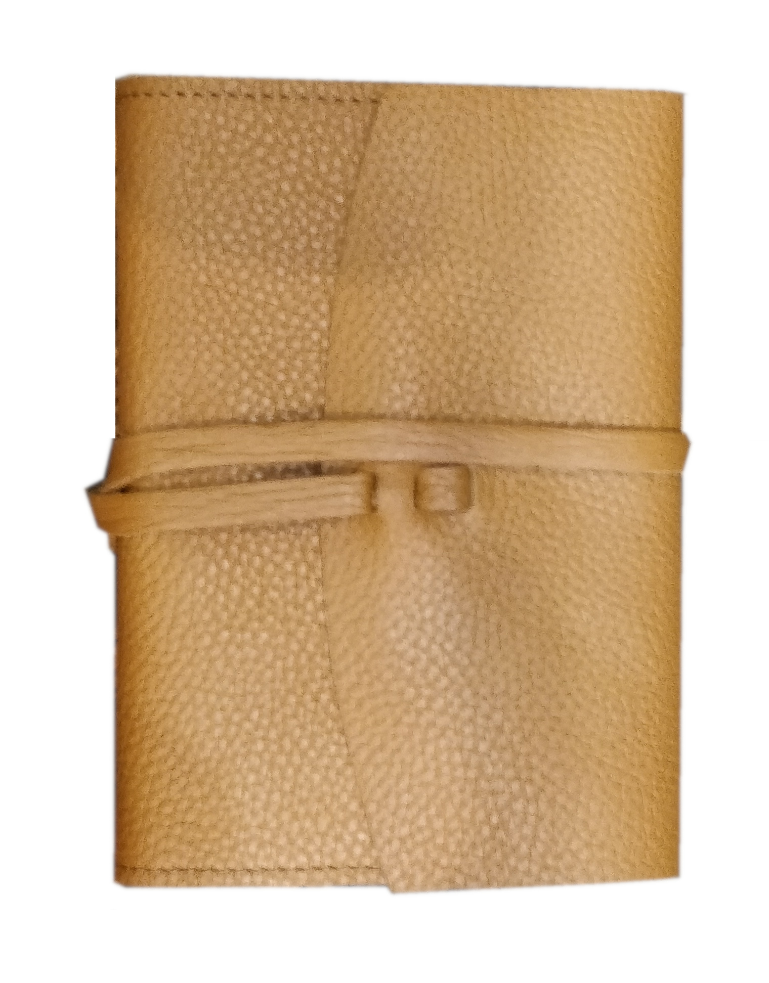 Diario in pelle “POETA” INTERCAMBIABILE– chiusura con baltina in pelle e laccio - immagine 13