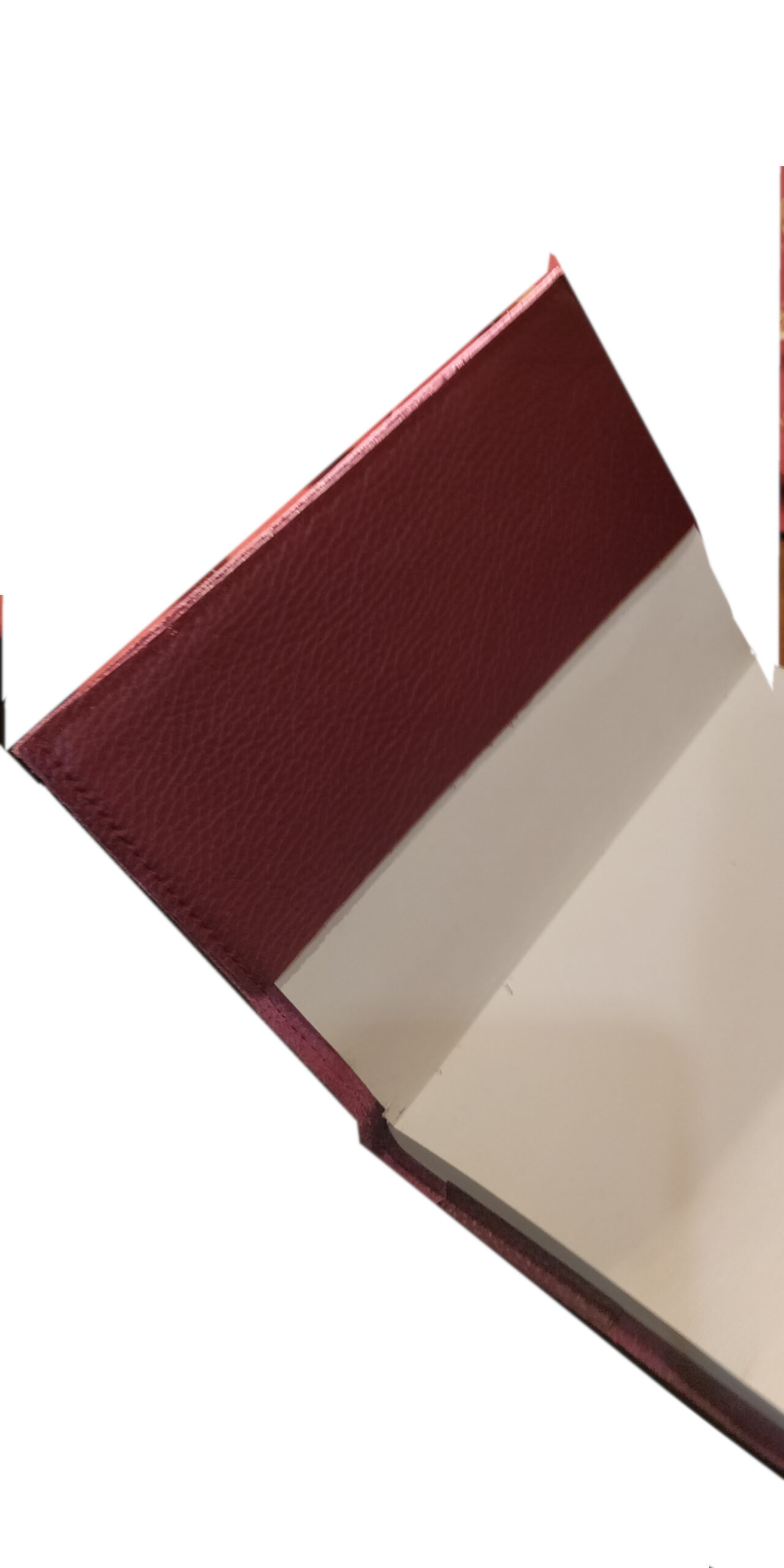 Diario in pelle “POETA” INTERCAMBIABILE– chiusura con baltina in pelle e laccio - immagine 16