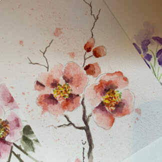 Biglietti di Auguri ad Acquarello