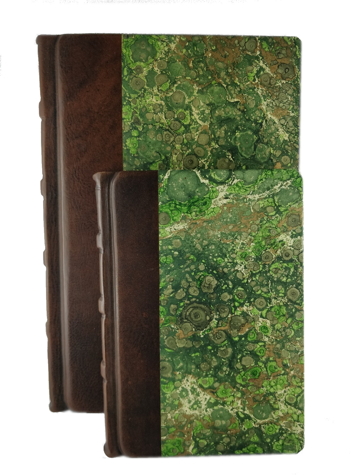 QUADERNO "RAFFAELLO" in Carta Marmorizzata e Pelle, interno in Carta di Amalfi fatta a mano - Image 5