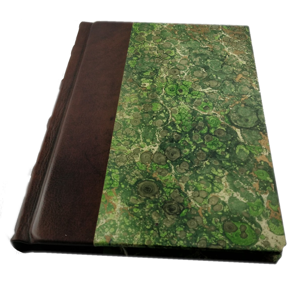 QUADERNO "RAFFAELLO" in Carta Marmorizzata e Pelle, interno in Carta di Amalfi fatta a mano - Image 6