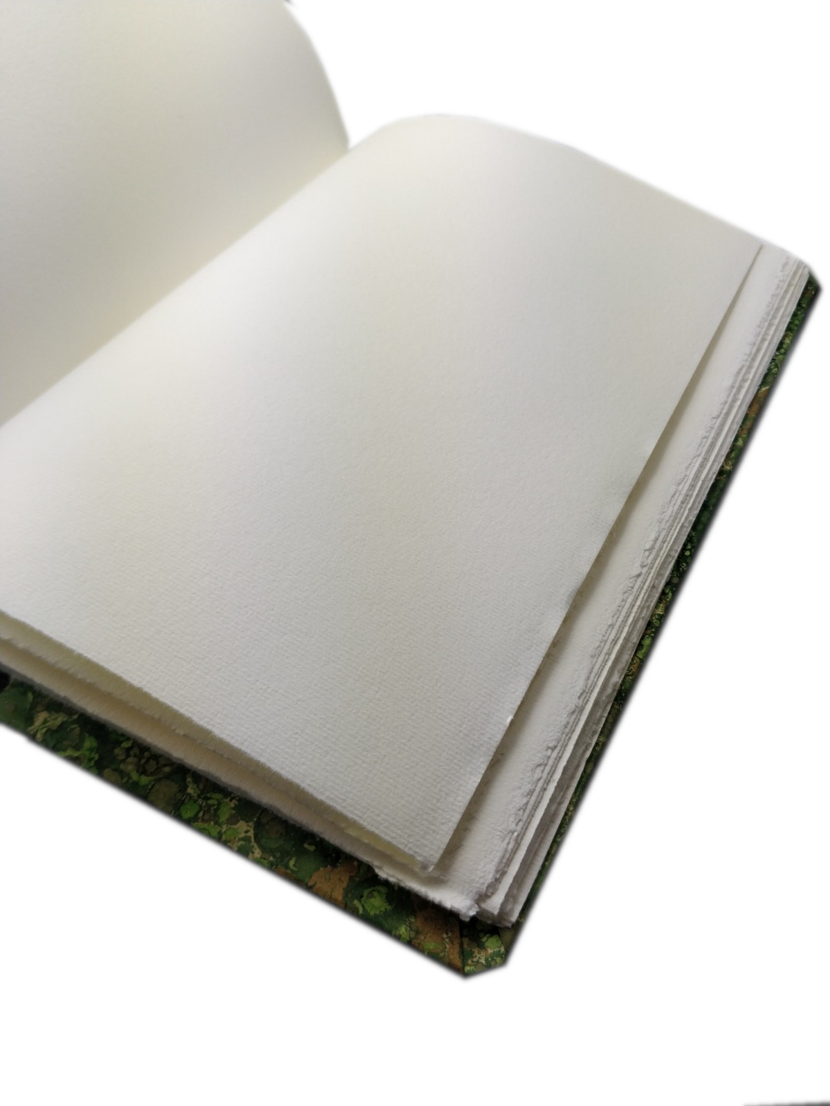 QUADERNO "RAFFAELLO" in Carta Marmorizzata e Pelle, interno in Carta di Amalfi fatta a mano - Image 8