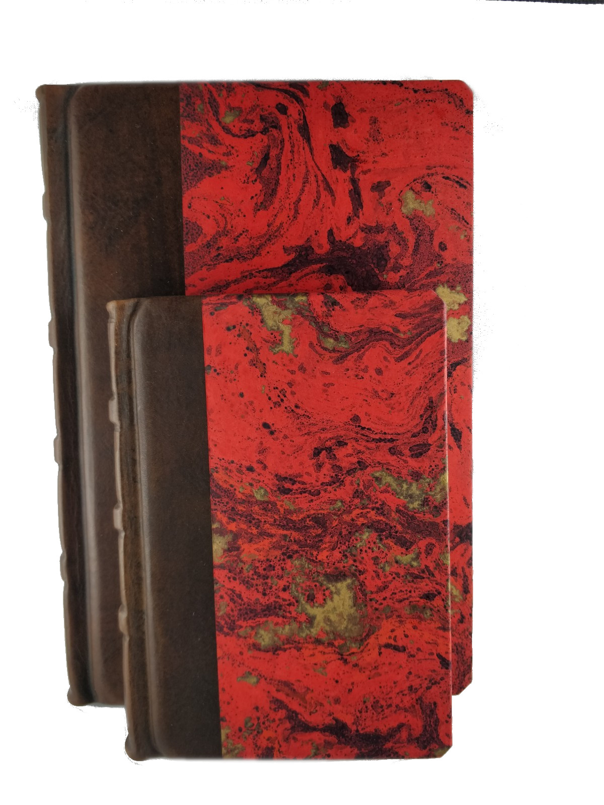 QUADERNO "RAFFAELLO" in Carta Marmorizzata e Pelle, interno in Carta di Amalfi fatta a mano - Image 12