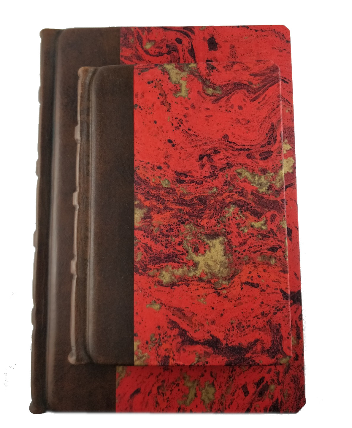 QUADERNO "RAFFAELLO" in Carta Marmorizzata e Pelle, interno in Carta di Amalfi fatta a mano - Image 13