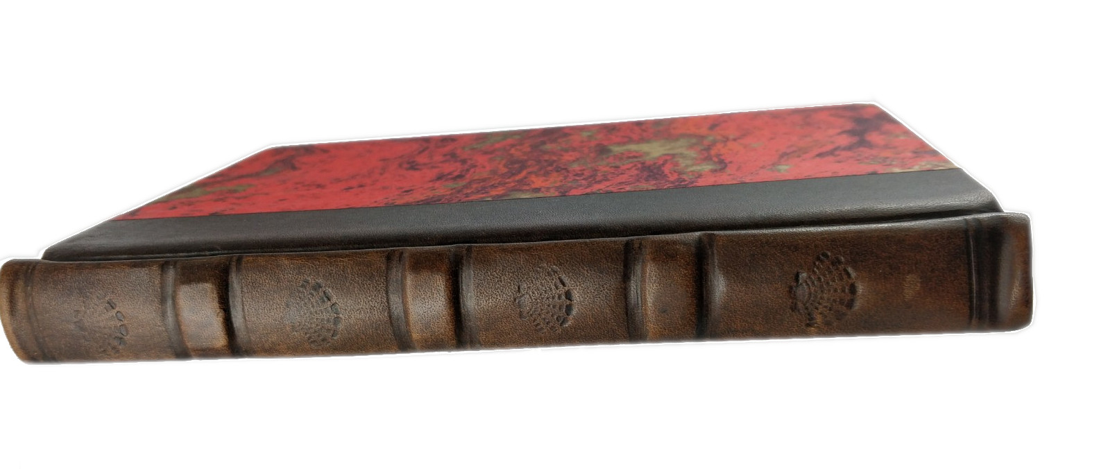 QUADERNO "RAFFAELLO" in Carta Marmorizzata e Pelle, interno in Carta di Amalfi fatta a mano - Image 16