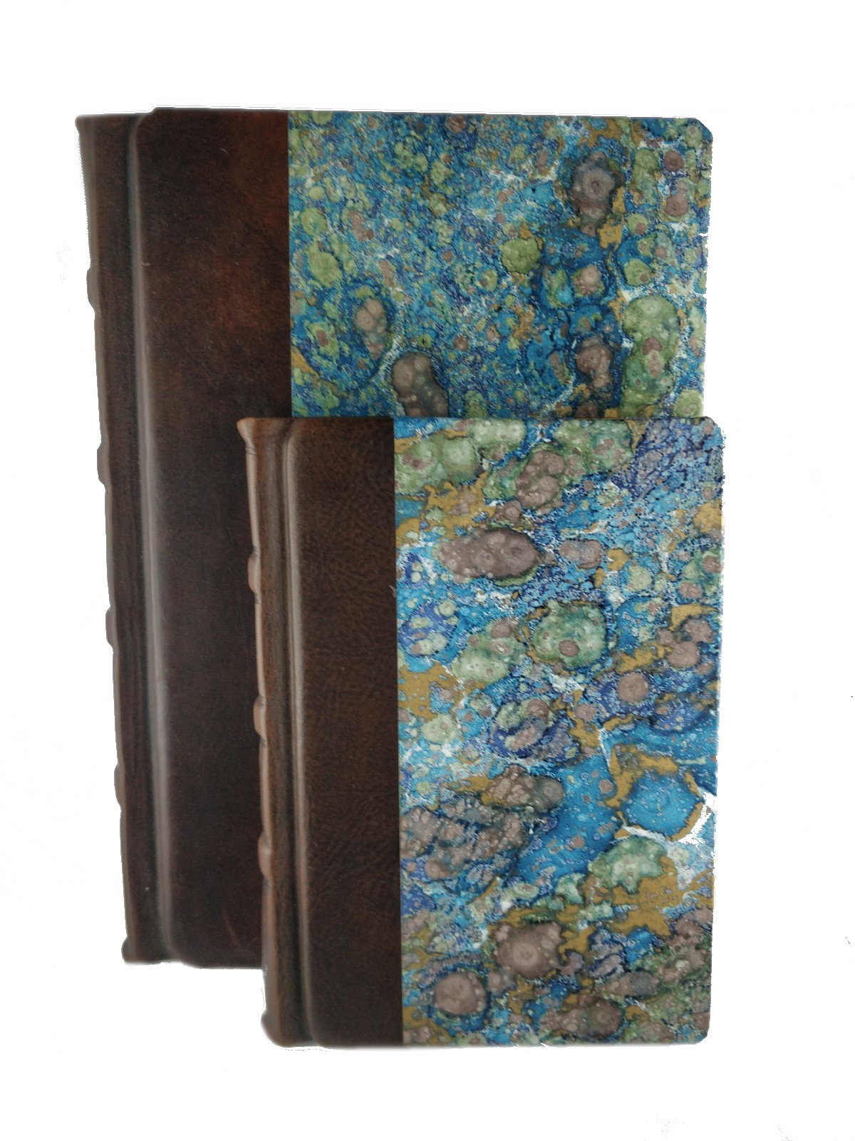 QUADERNO "RAFFAELLO" in Carta Marmorizzata e Pelle, interno in Carta di Amalfi fatta a mano - Image 20
