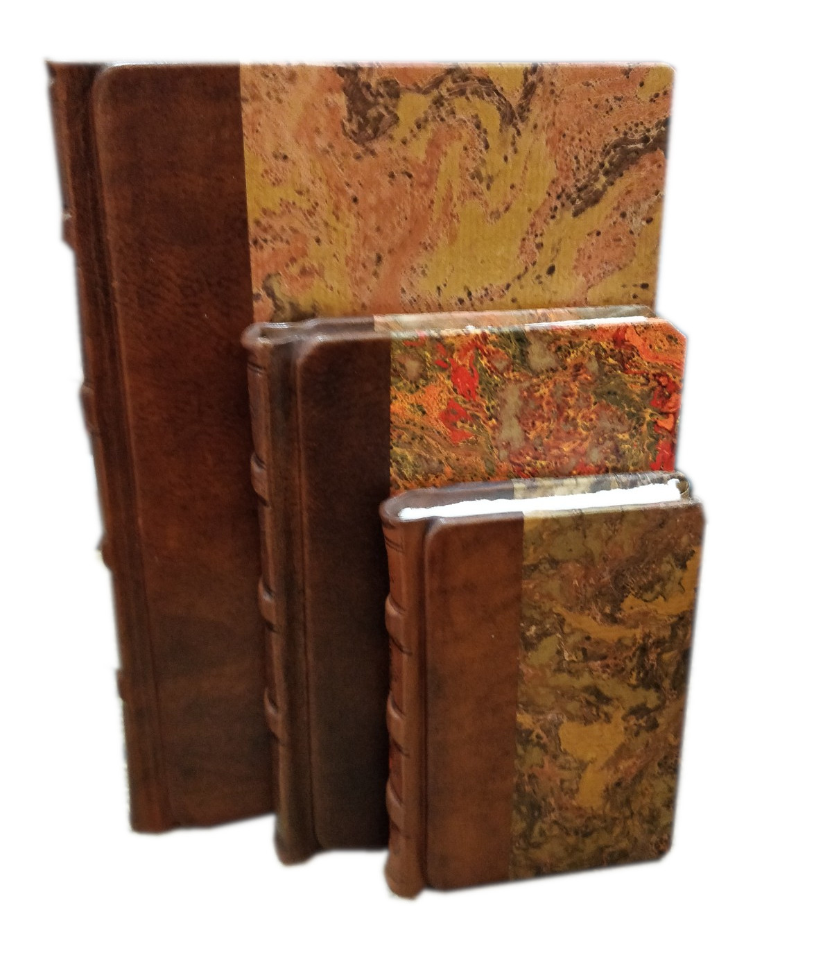 QUADERNO "RAFFAELLO" in Carta Marmorizzata e Pelle, interno in Carta di Amalfi fatta a mano - Image 38