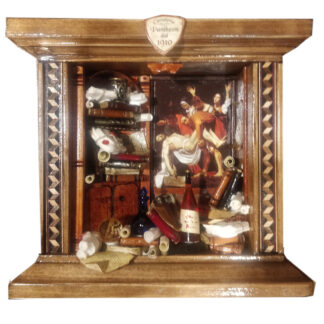 LIBRERIA IN MINIATURA "P"