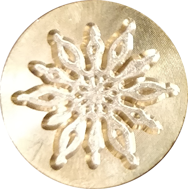 SIGILLI PER CERALACCA in ottone cm. 2 Ø con simbolo - immagine 12