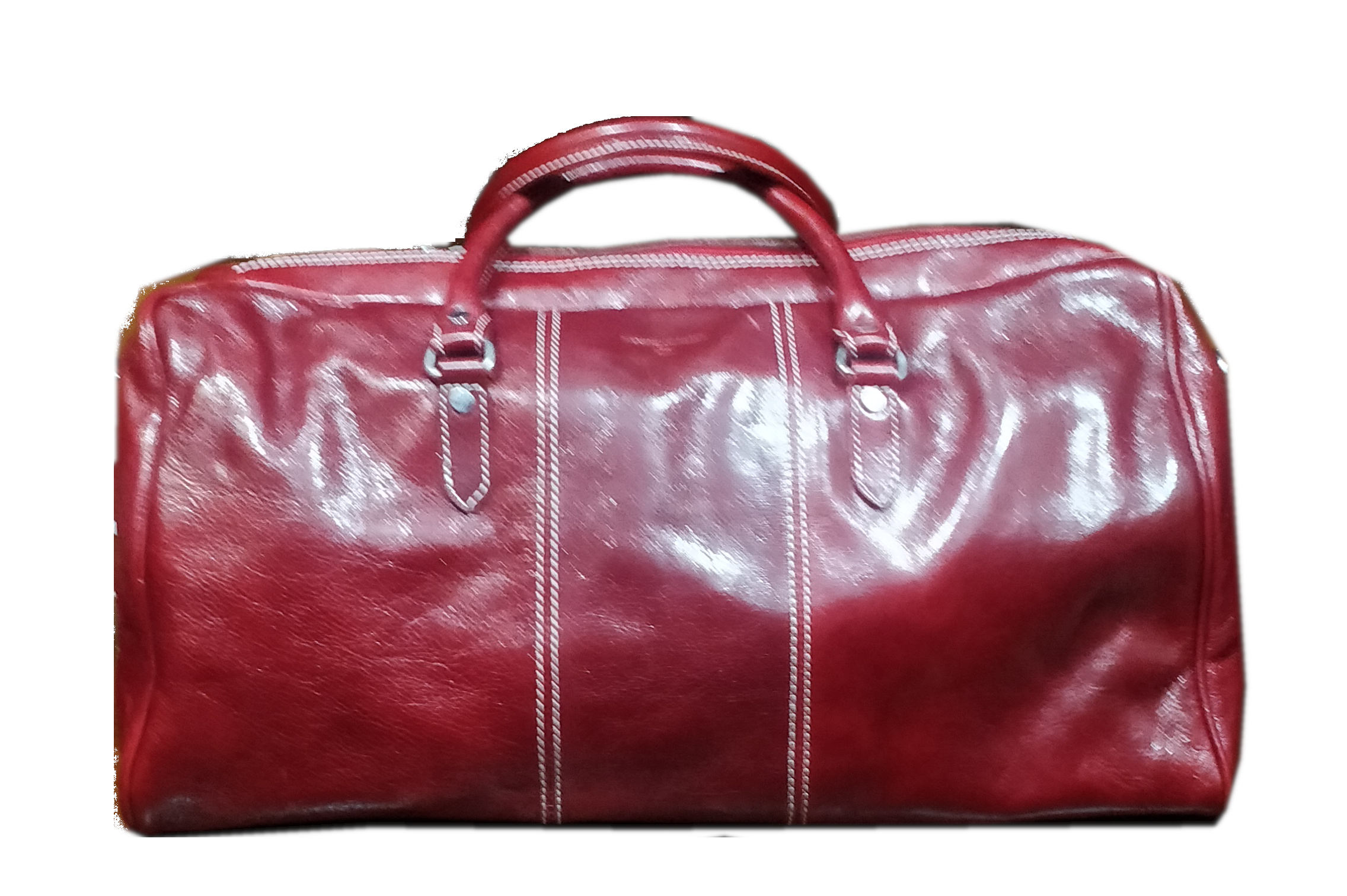 BORSONE DA VIAGGIO IN PELLE “GIANICOLO” unico scomparto interno - immagine 5