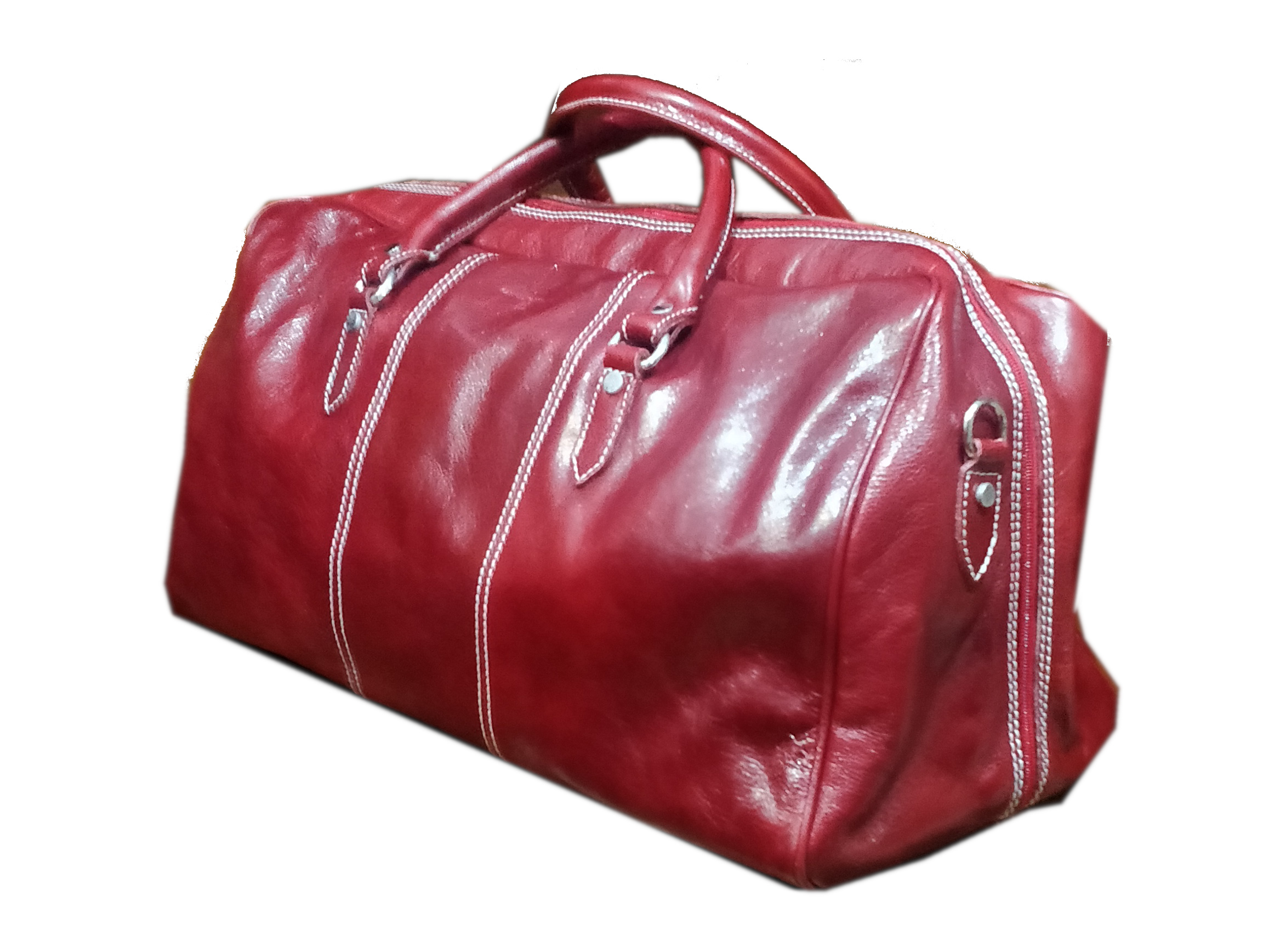 BORSONE DA VIAGGIO IN PELLE “GIANICOLO” unico scomparto interno - immagine 6