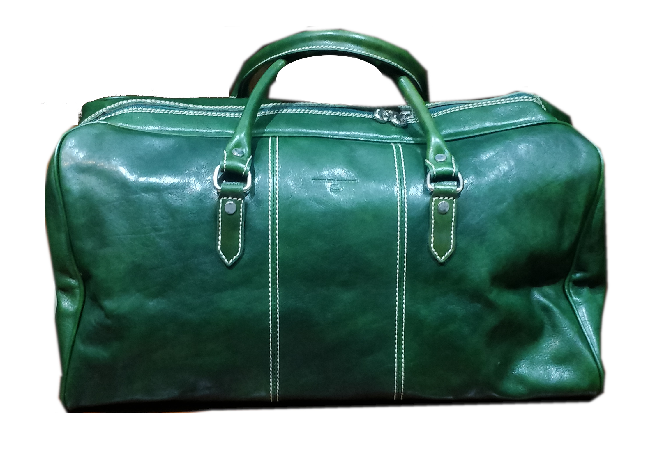 BORSONE DA VIAGGIO IN PELLE “GIANICOLO” unico scomparto interno - immagine 9