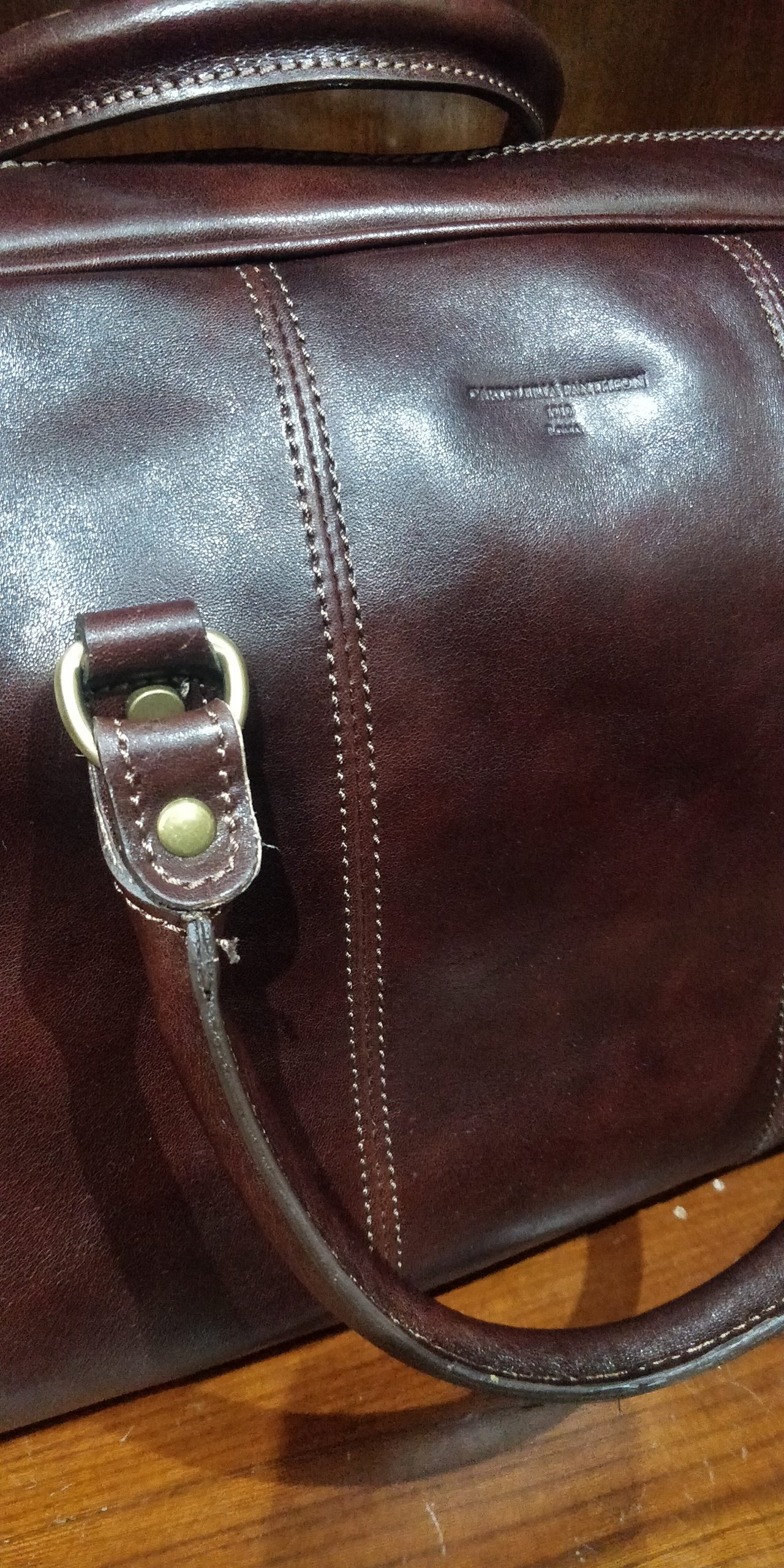 BORSONE DA VIAGGIO IN PELLE “GIANICOLO” unico scomparto interno - immagine 16