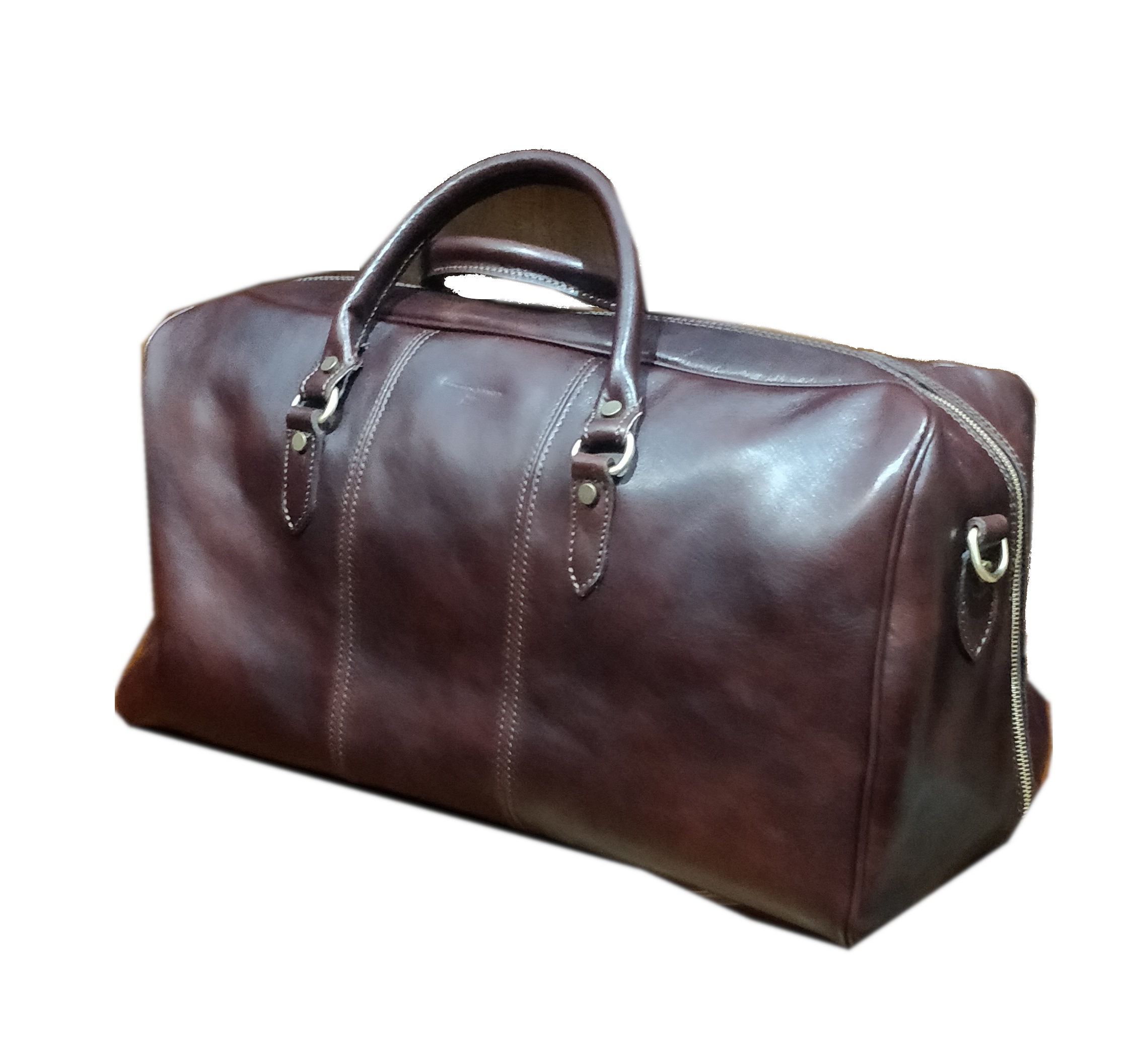 BORSONE DA VIAGGIO IN PELLE “GIANICOLO” unico scomparto interno - immagine 17