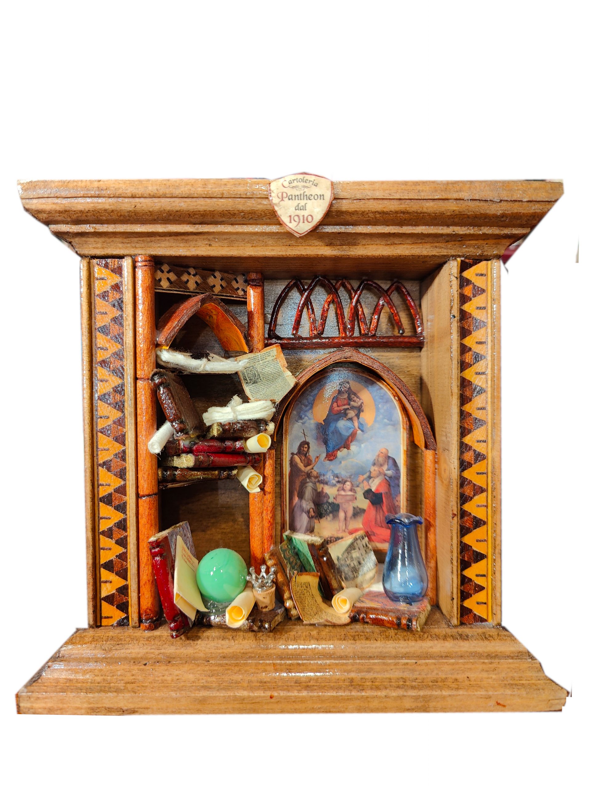 LIBRERIA IN MINIATURA "02A" - immagine 3