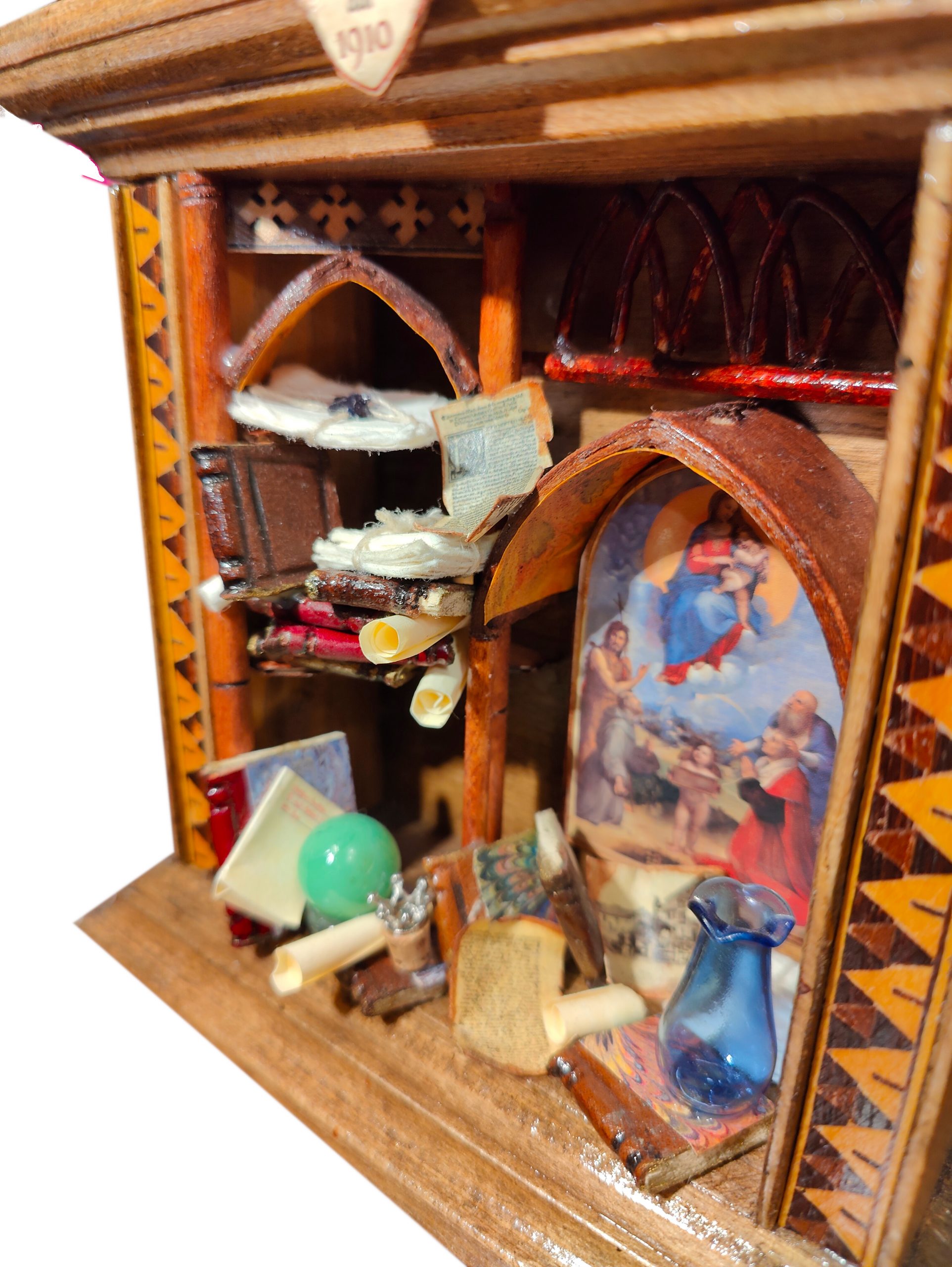 LIBRERIA IN MINIATURA "02A" - immagine 6