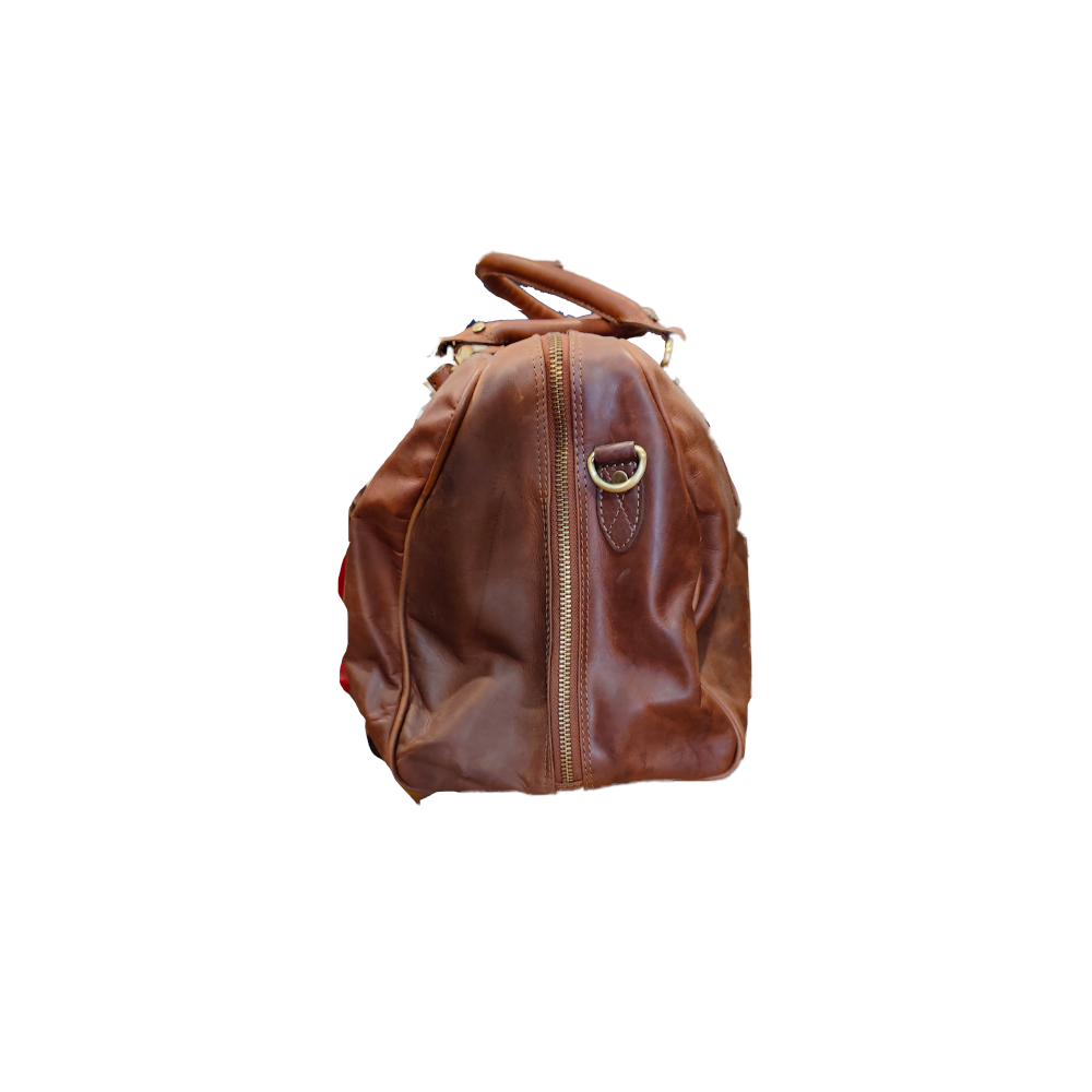 Borsone da viaggio “Elefantino” con struttura morbida realizzato a mano in Italia - Image 8