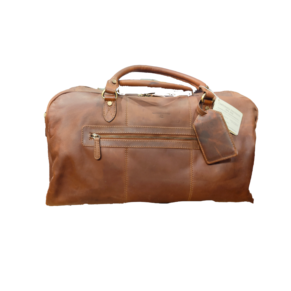 Borsone da viaggio “Elefantino” con struttura morbida realizzato a mano in Italia