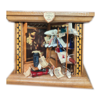 LIBRERIA IN MINIATURA "Madonna del Pellegrino" - 09022025