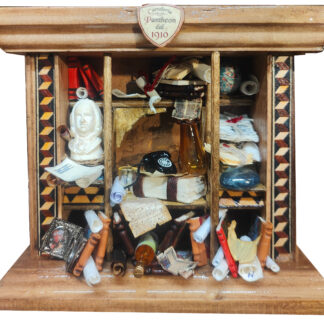 LIBRERIA IN MINIATURA "Libreria con busto" - 15052025