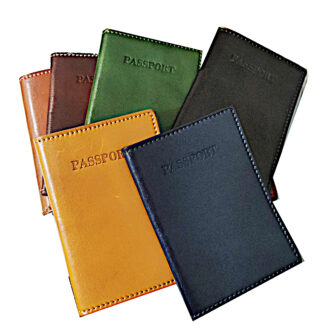 PORTA PASSAPORTO in pelle di vitello