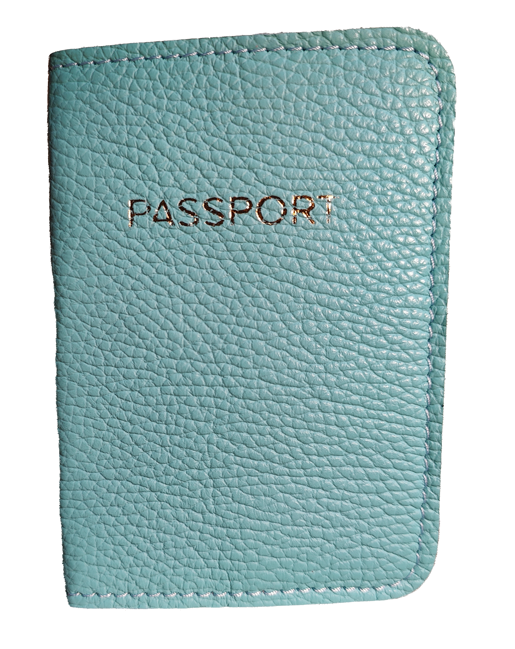PORTA PASSAPORTO in pelle di vitello goffrata - immagine 3