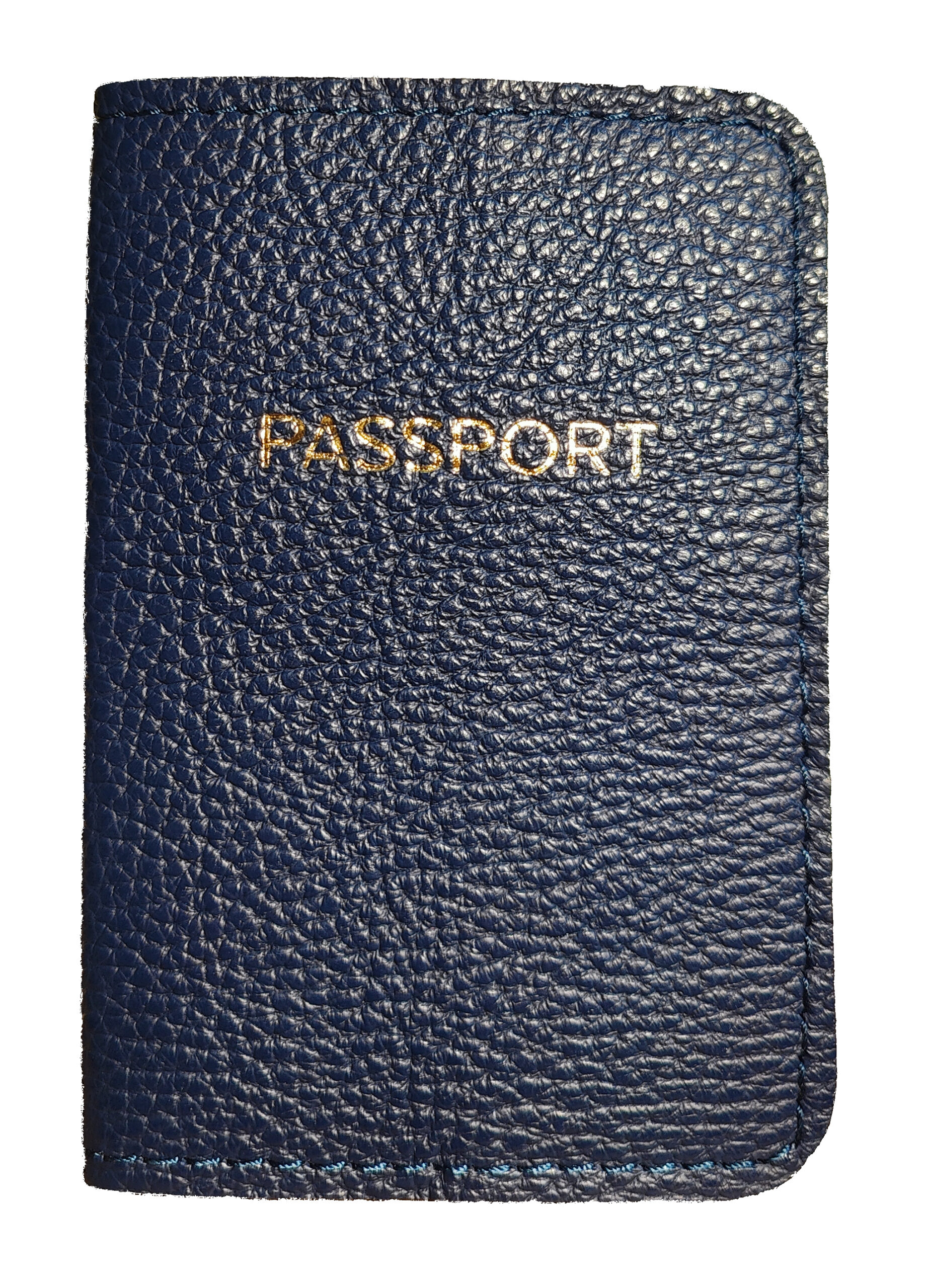 PORTA PASSAPORTO in pelle di vitello goffrata - immagine 4